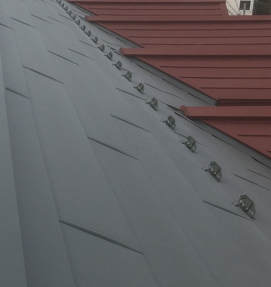 アパートの屋根工事を行いました